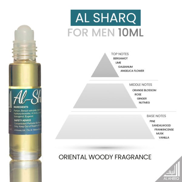 Al Sharq Fragrance Oil for Men - 10ml - Image 8