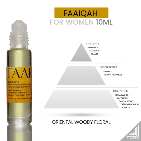 Faaiqah Fragrance Oil for Women - 10ml - Image 8