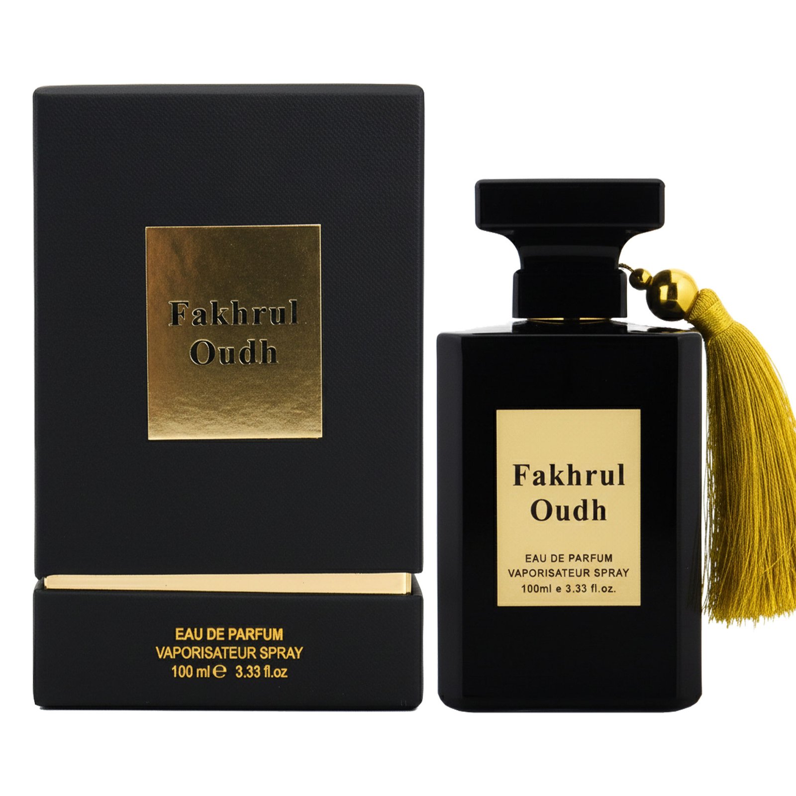 Fakhrul Oudh Fragrance Spray for Men - Oud Wood Scent - 100ml EDP - Image 2
