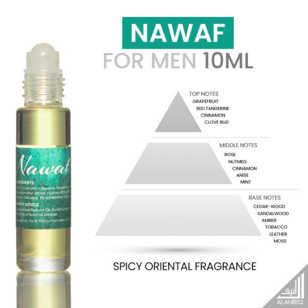 Nawaf Fragrance Oil for Men - 10ml - Image 8