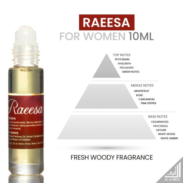 Raeesa Fragrance Oil for Women - 10ml - Image 8