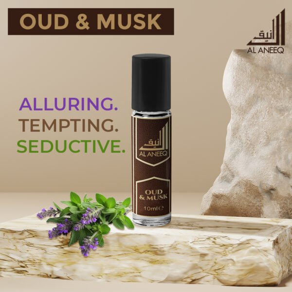 OUD & MUSK perfume oil for Men (10ml) - Image 4