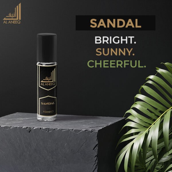 Sandal perfume oil for men (10ml) - Image 4