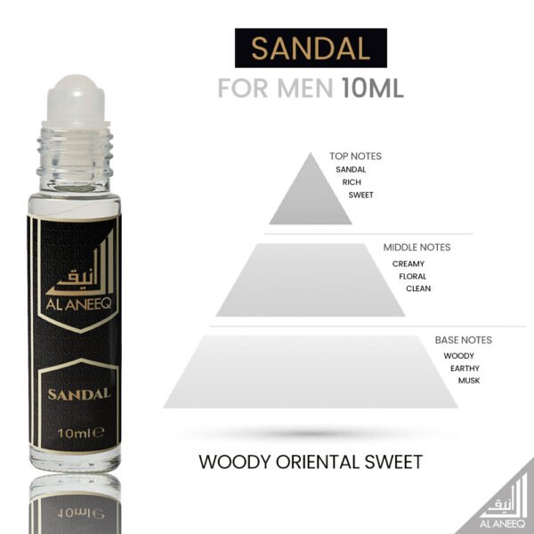 Sandal perfume oil for men (10ml) - Image 10