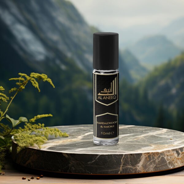 Sandalwood & Smoke perfume oil for Men (10ml) - Image 9